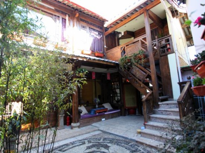 Outside