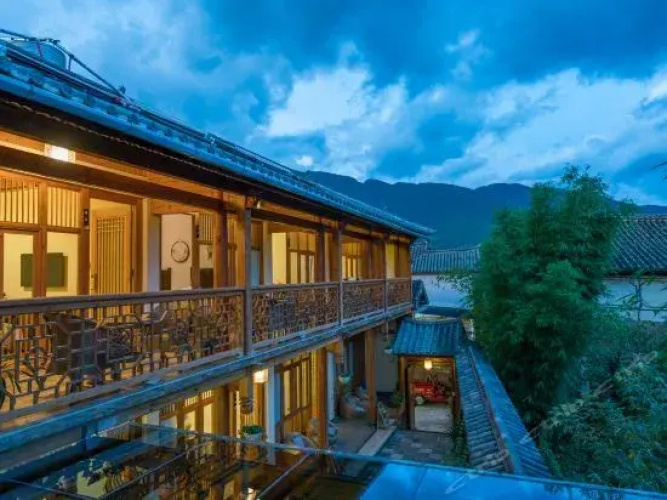 A cloud inn in Shaxi ancient town