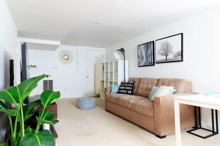 Argyle Basement Elegant 1 BR and Sofabed