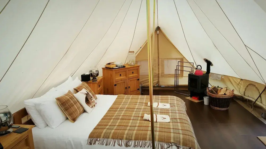Glampotel Dundas Castle