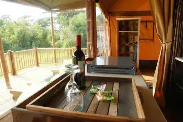Nijlpaard en Giraf