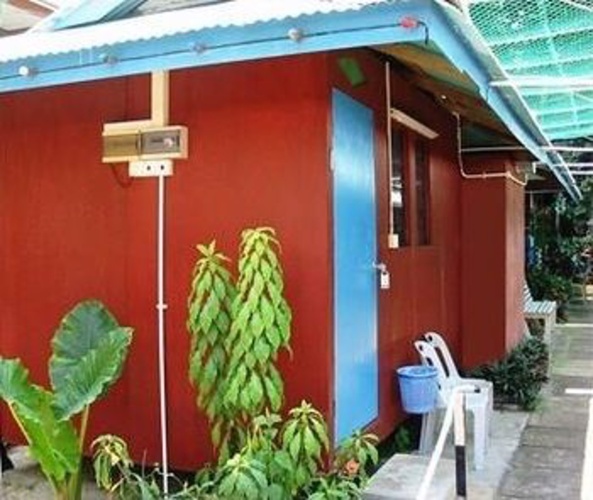 Outside