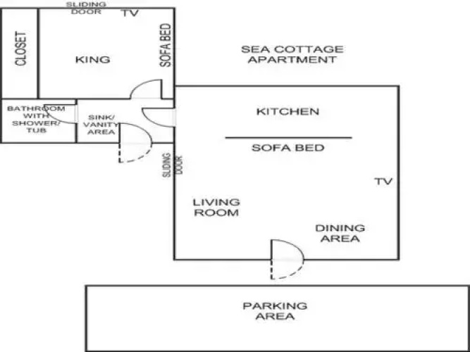 Sea Cottage - 1 Br Condo
