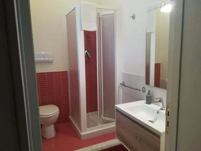 Standard Triple room with balcony and with partial sea view