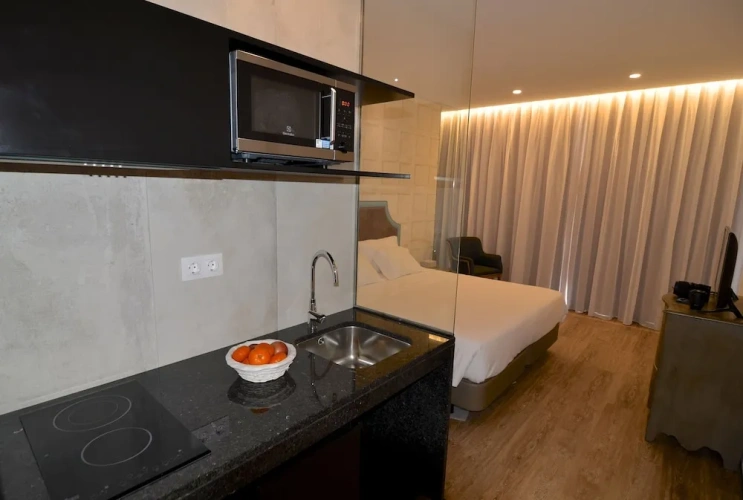 Classic Double Studio with balcony and with mountain view