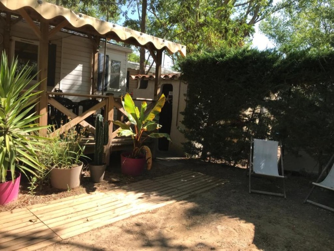 Outside