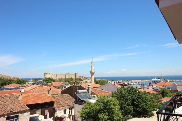Deluxe Double room with balcony and with sea view