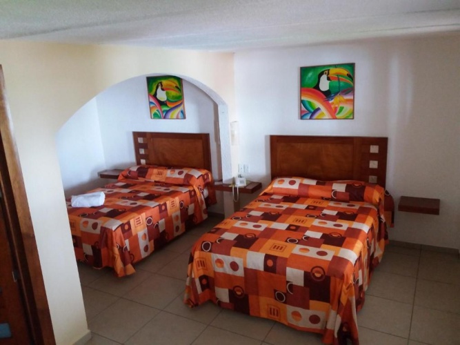Standard Quadruple room with sea view