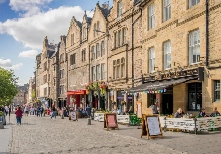 West Bow just off Royal Mile