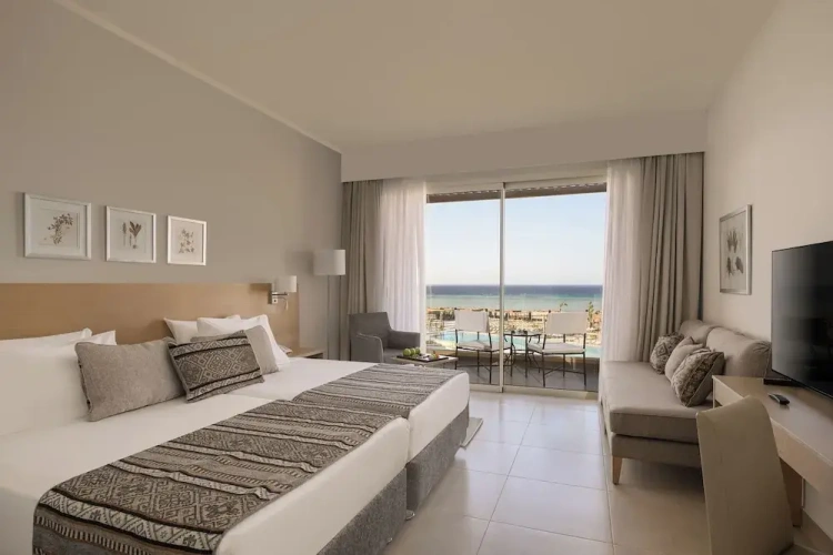 Deluxe Double Family room with sea view