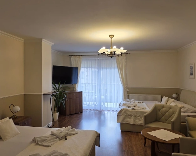 Standard Quadruple room with balcony