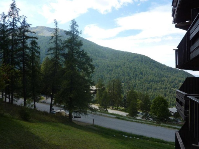 Outside
