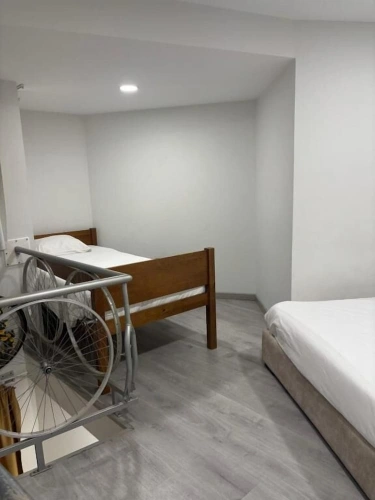 Studio with balcony