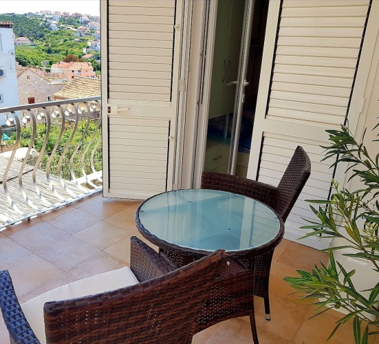 Studio with balcony