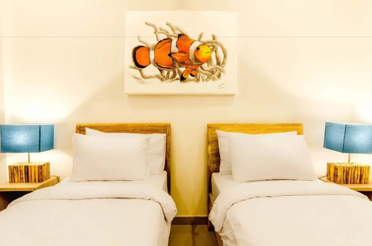 Deluxe Twin room with balcony