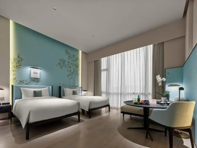 Standard Twin room with city view