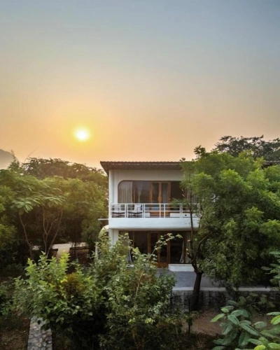 Luxury Double Villa with garden view