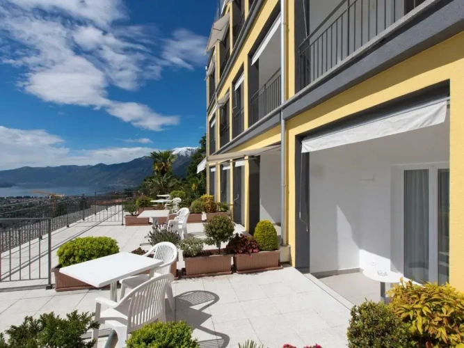 Standard Single room with balcony and with view