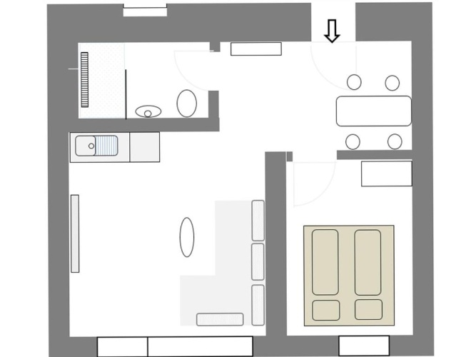 1 Bedroom Apartment