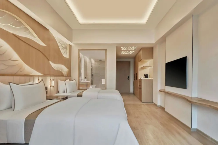Deluxe Twin room with balcony and with view