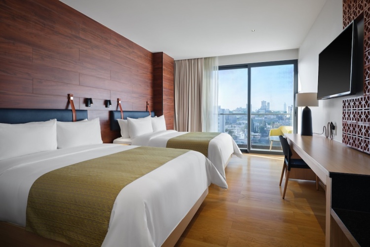 Standard Quadruple room with balcony