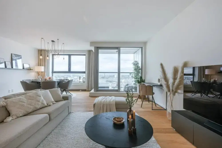 Apartment With Beautiful View of Antwerp