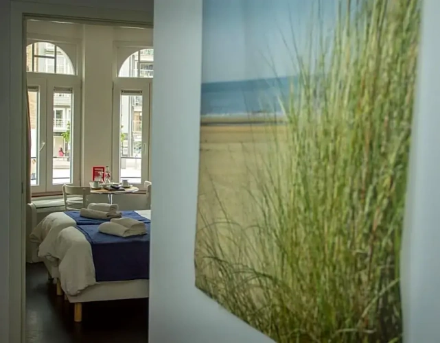 Standard Twin room with balcony and with view