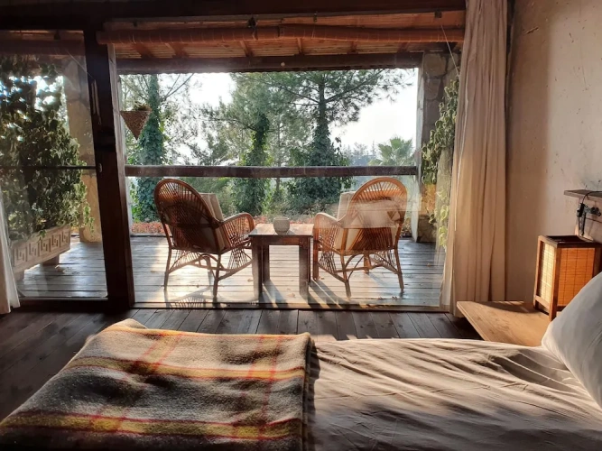Superior Double room with balcony and with sea view