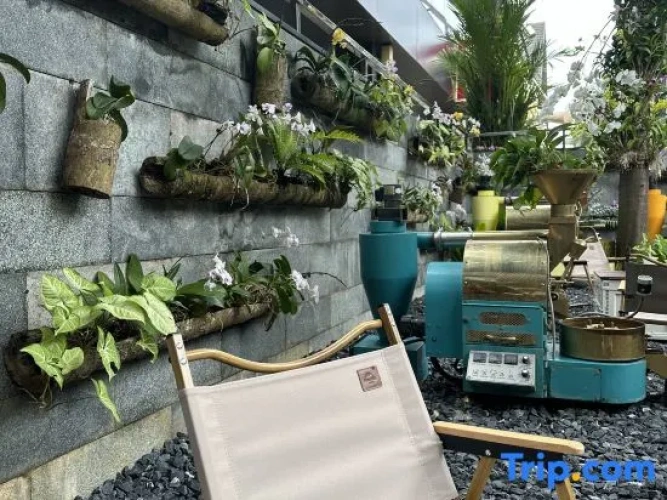 Outside