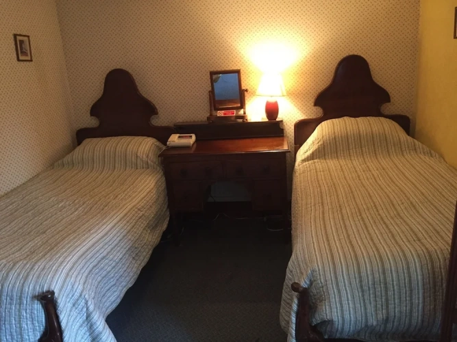 Standard Twin room with courtyard view
