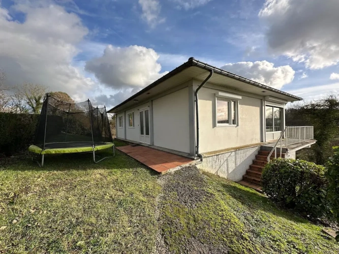 Cottage with balcony