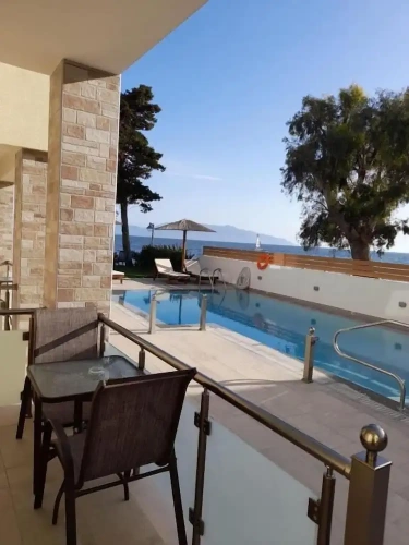 Comfort Double room with balcony and with pool view