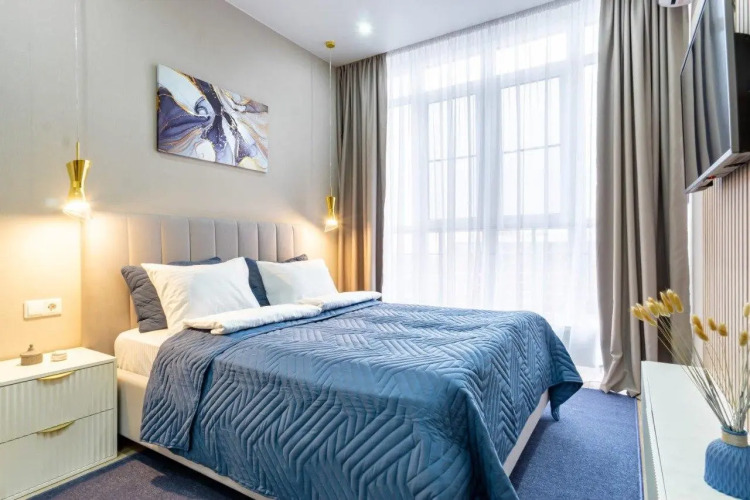 Фотография номера квартиры Апартаменты на улице Западный обход 57 корпус 3