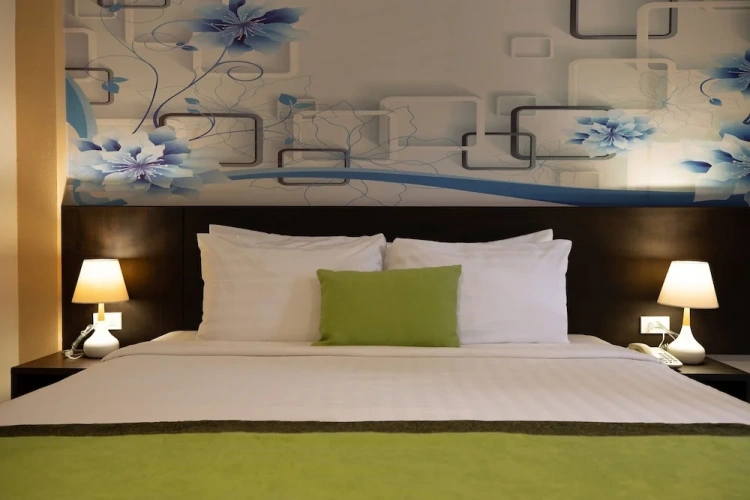 Deluxe Double room with balcony and with mountain view