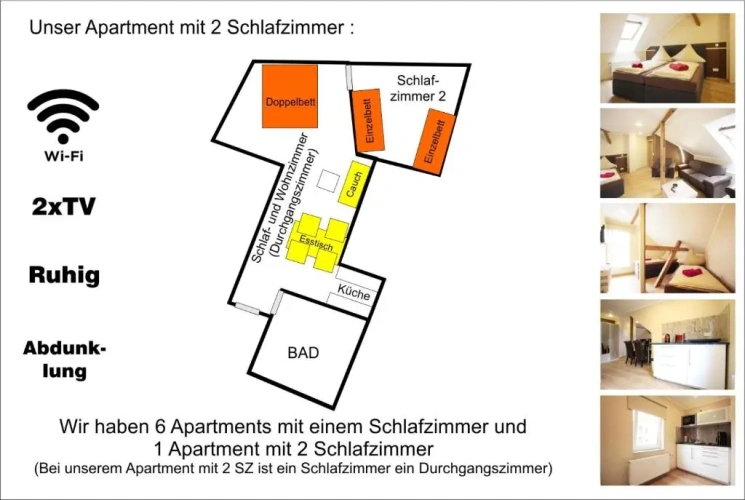 2 Bedrooms Apartment