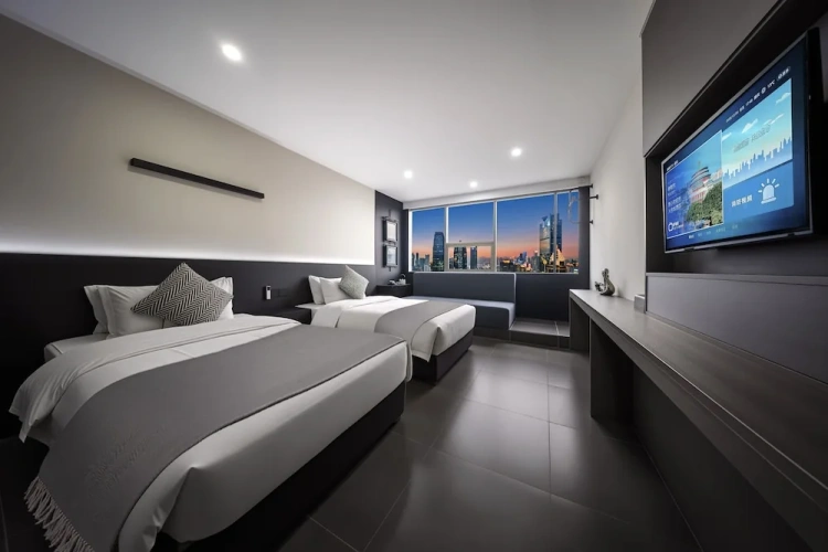 Standard Twin room with river view