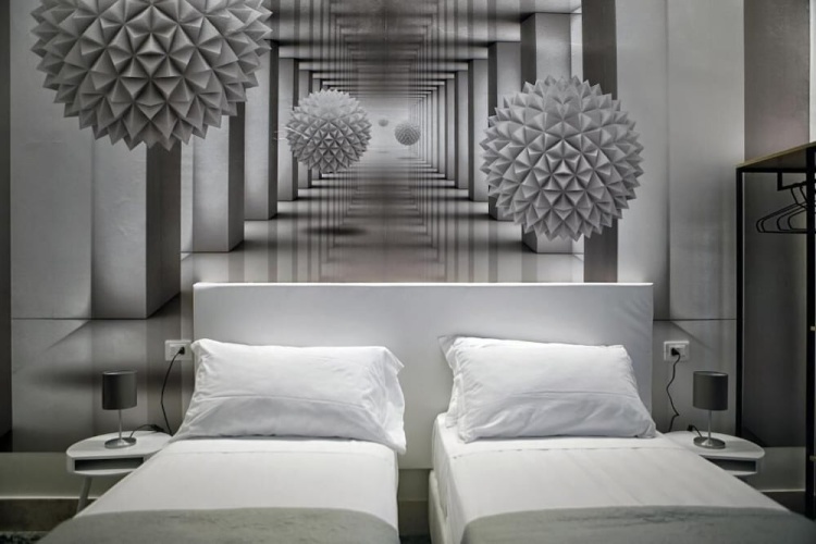 Standard Double room with balcony and with courtyard view