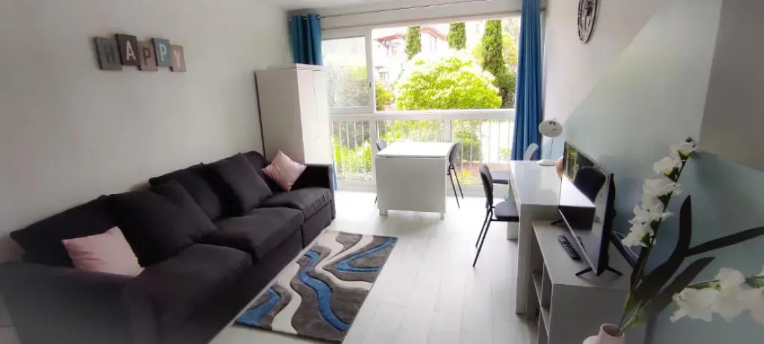Studio 26m2 centre ville rénové avec parking privé