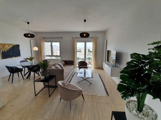 Apartment with balcony