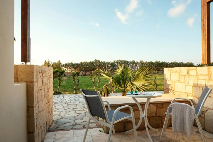 Standard Family room with garden view