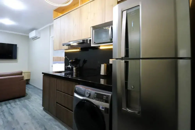 w Tranquil 1BR w AC in San Isidro