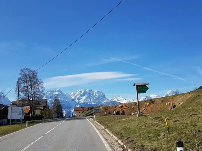 1 Bedroom Double Apartment with balcony and with mountain view