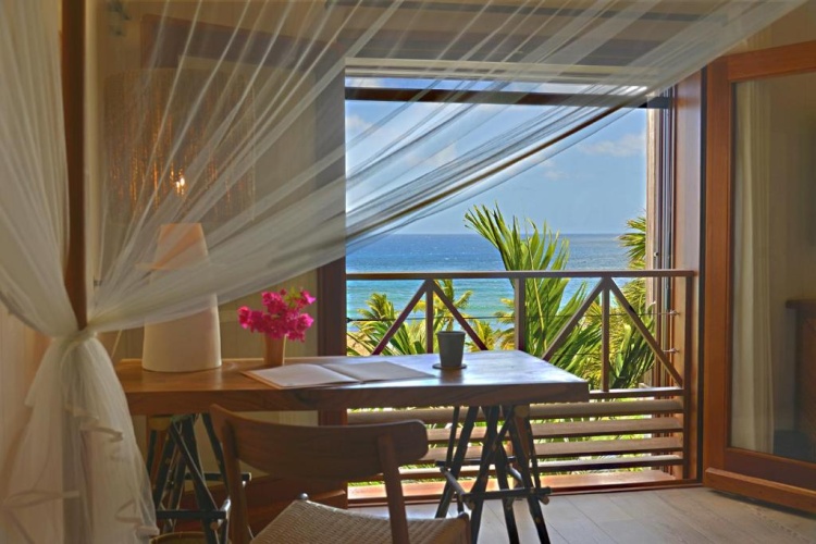 Deluxe Double room with balcony and with sea view