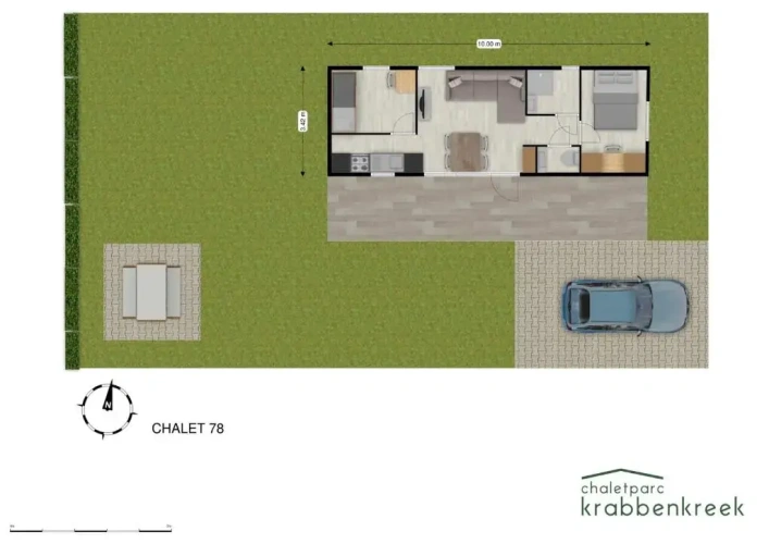 2 Bedrooms Chalet