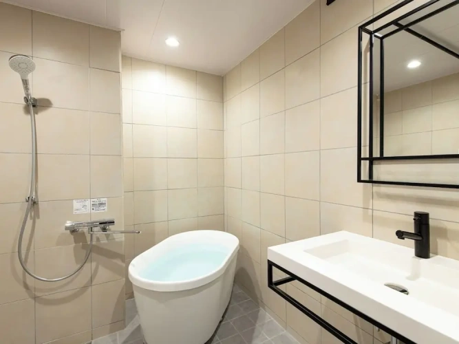 Standard Twin room with ocean view