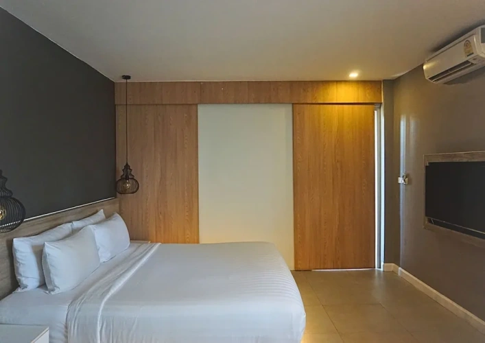 Double Studio with balcony and with garden view