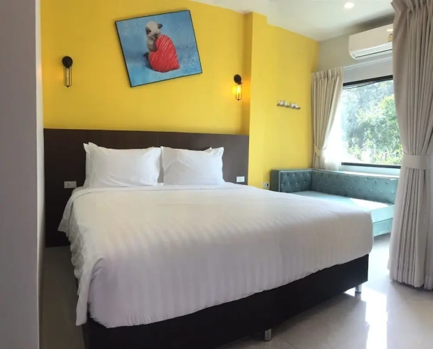 Superior room with balcony and with sea view