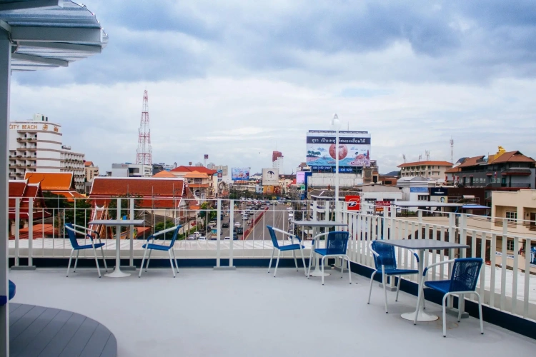 Standard Double room with balcony and with view