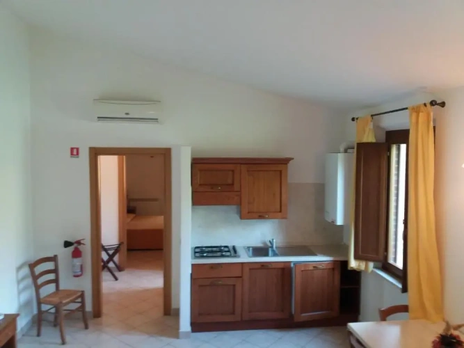 Apartment with garden view