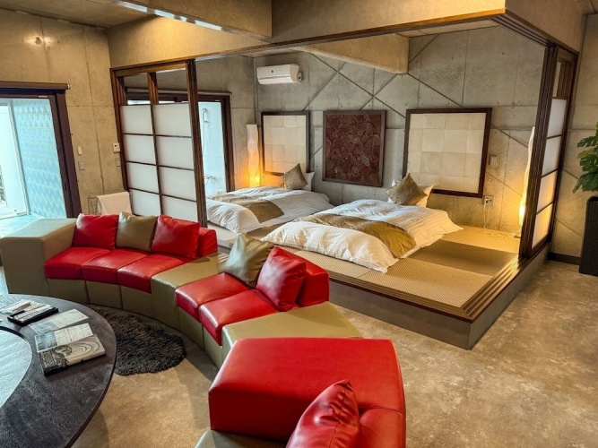 1 Bedroom Luxury Quadruple room with sea view